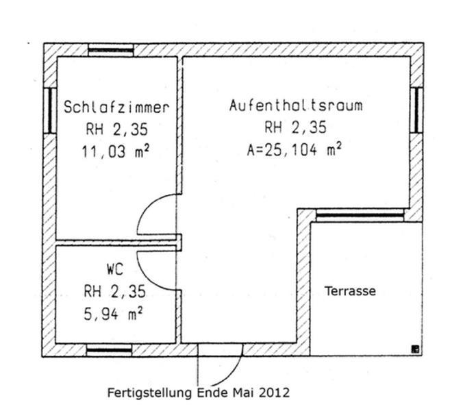 מאלצ'ו Kleines Ferienhaus Am Feldrand חדר תמונה